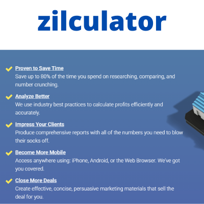 zilculator real estate app
