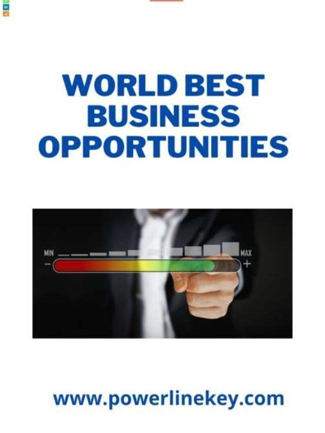 Read more about the article World best Business opportunities today while increasing oil price