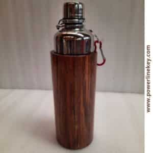 Bamboo copper made water bottle