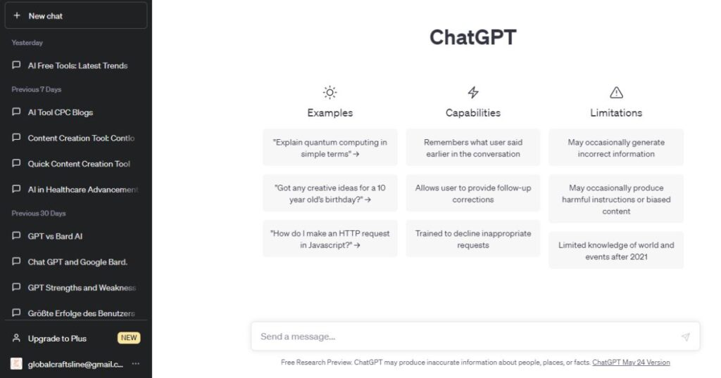 OpenAI-ChatGPT | Instant question-answer chatbot AI tool:explained powerlinekey.
image credit source-chatgpt