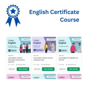 Learn English Online and Earn Your Certificate for Free